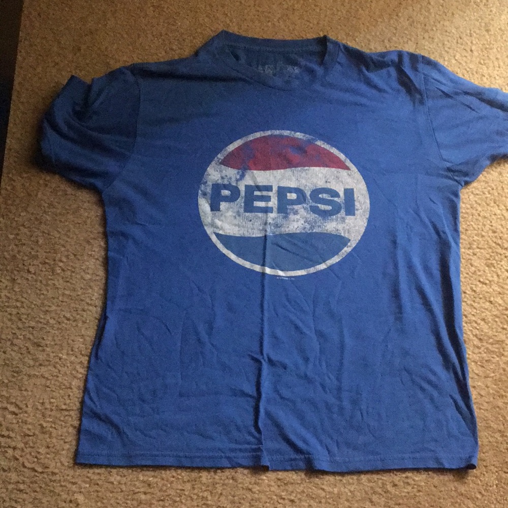 Blue Pepsi shirt